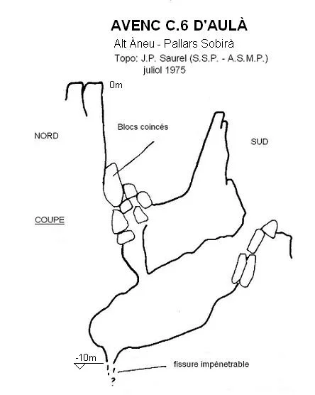 Topografia de AULÀ, AVENC C.6 D'