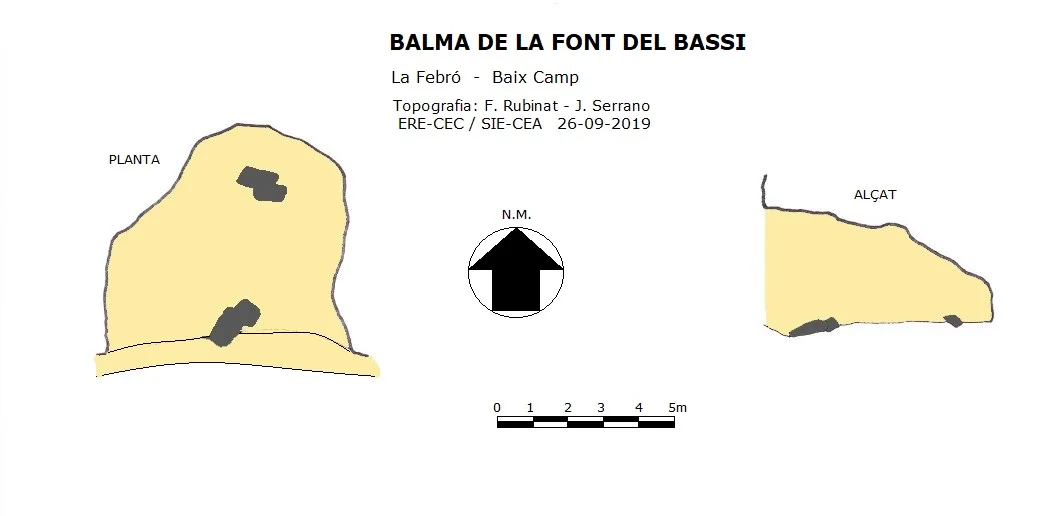Topografia de FONT DEL BASSI, BALMA DE LA