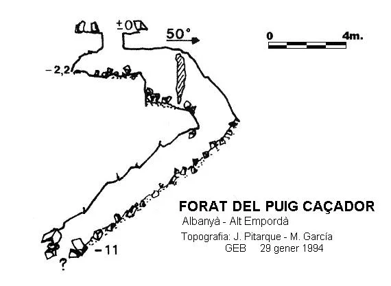 Survey of PUIG CAÇADOR, FORAT DEL