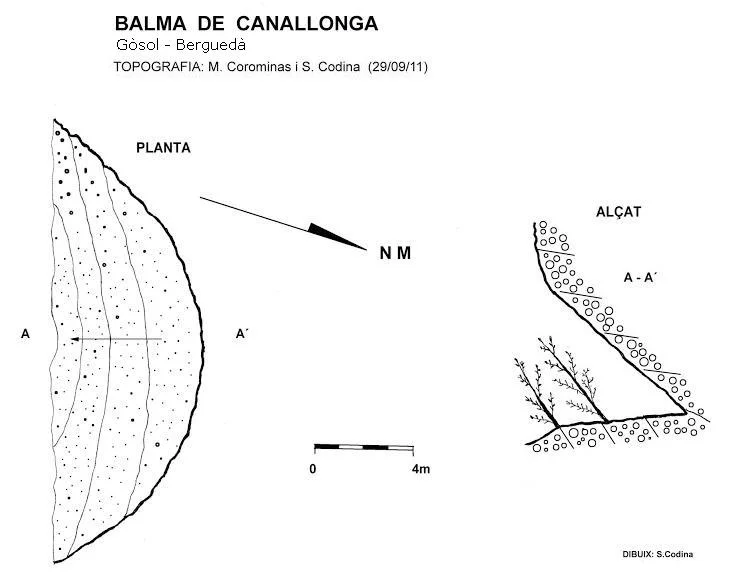 Survey of CANALLONGA, BALMA DE