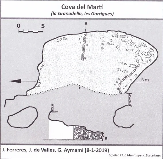Survey of MARTÍ, COVA DEL