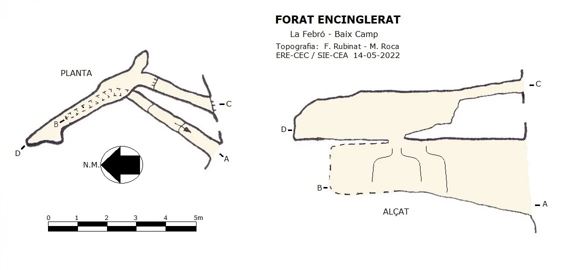 Topografia de ENCINGLERAT, FORAT