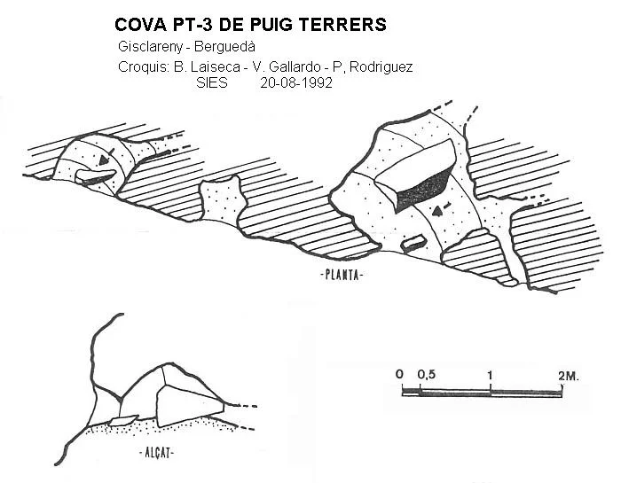 Survey of PUIG TERRERS, COVA PT-3 DE