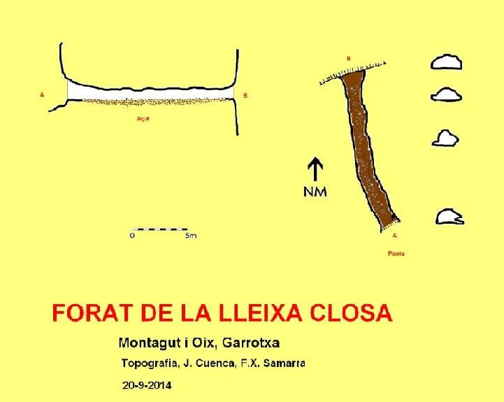 Topografia de LLEIXA CLOSA, FORAT DE LA