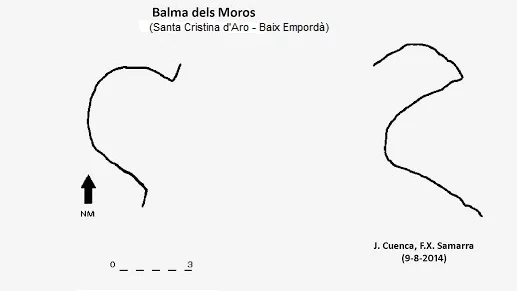 Topografia de MOROS, BALMA DELS