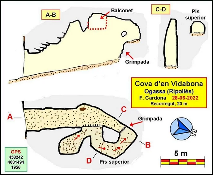 Survey of VIDABONA, COVA D'EN
