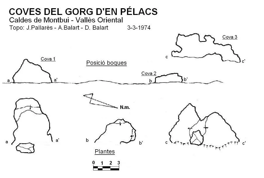 Topografia de GORG D'EN PÉLACS, COVES DEL