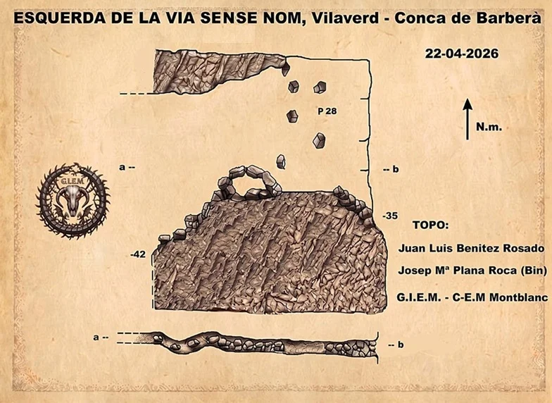 Topografia de VIA SENSE NOM, ESQUERDA DE LA