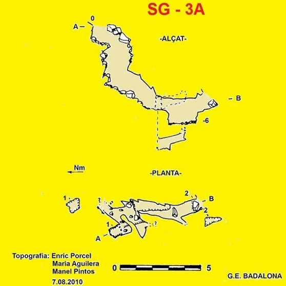 Topografia de SG-3A, ESQUERDA