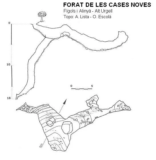 Topografía de CASES NOVES, FORAT DE LES