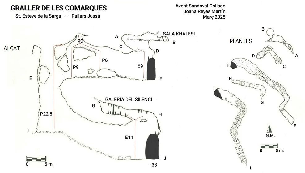 Topografia de COMARQUES,  GRALLER DE LES