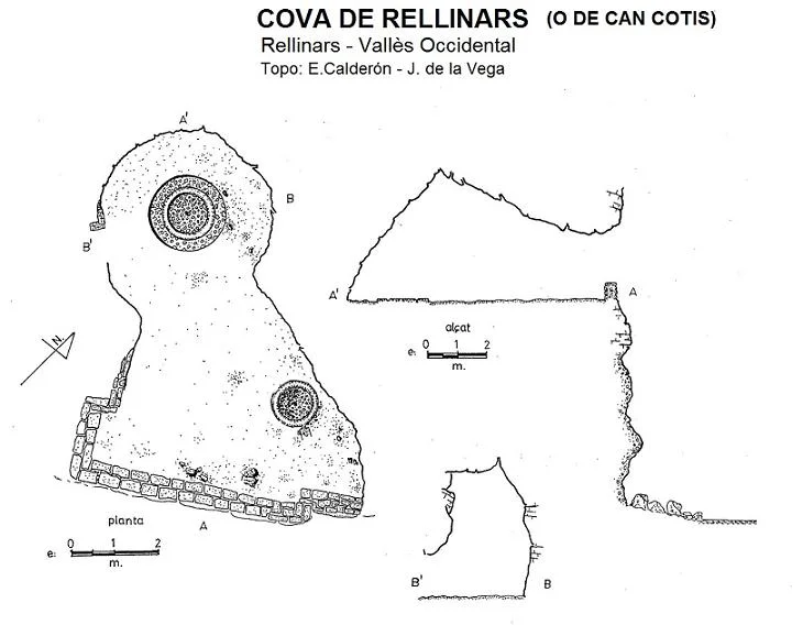 Topographie de CAN COTIS, COVA DE