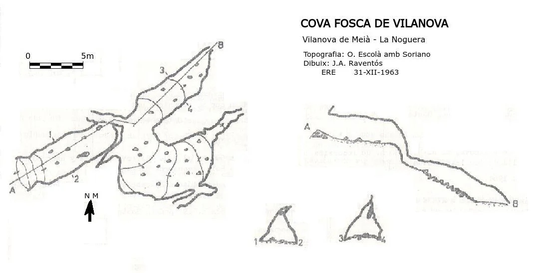 Topografia de FOSCA DE VILANOVA, COVA