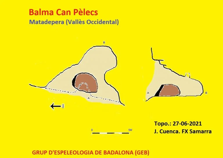 Topografia de CAN PÈLECS, BALMA DE