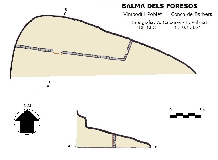Topografía de FORESOS, BALMA DELS