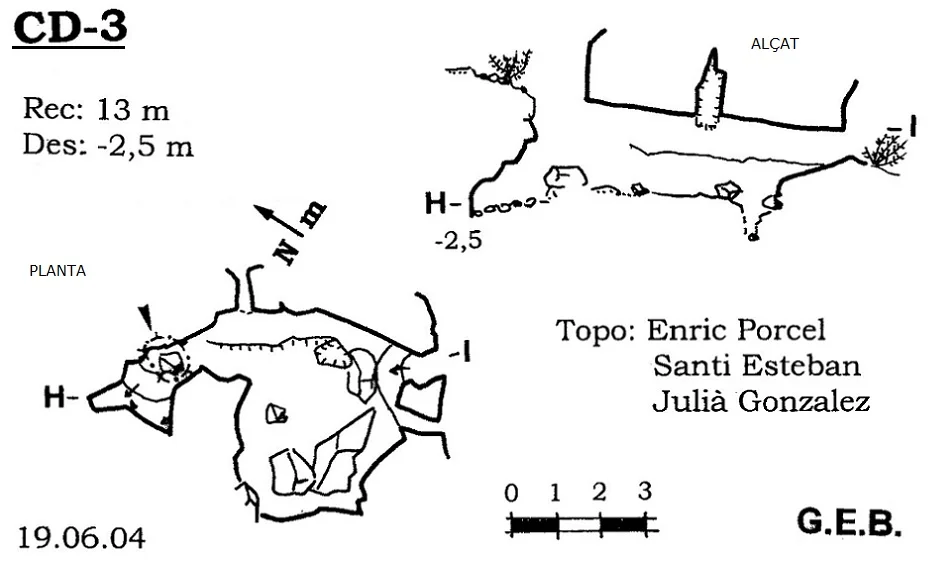 Topographie de CD.3, FORAT