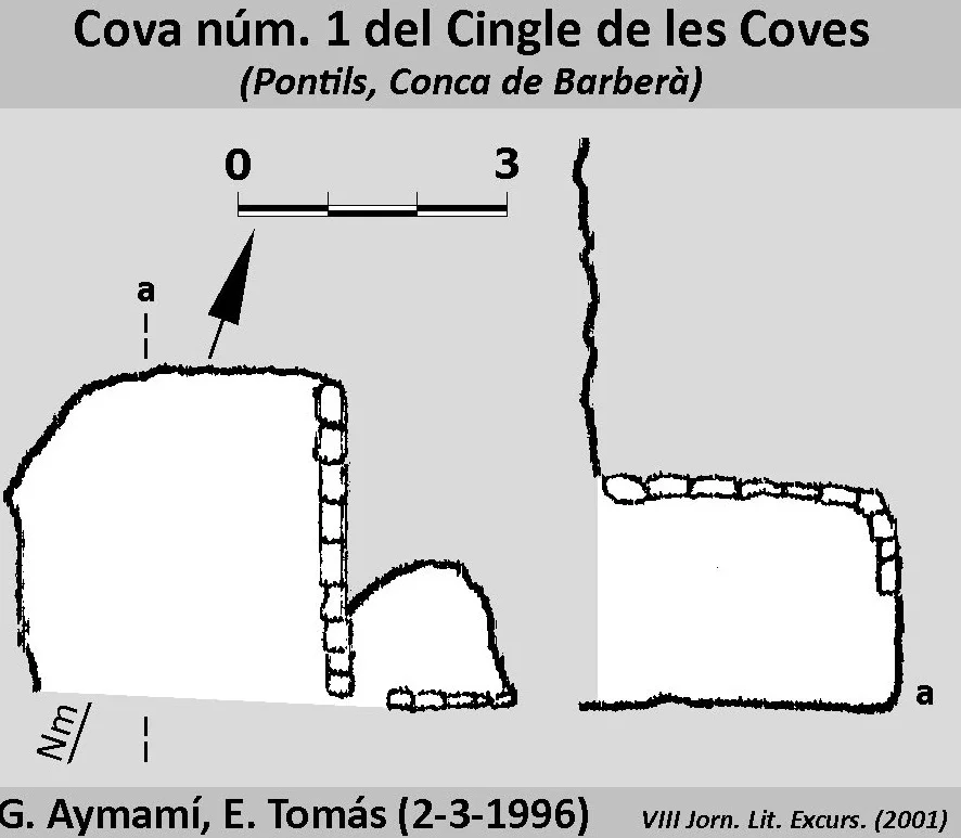 Survey of SANT MAGÍ DE BRUFAGANYA, COVES DE