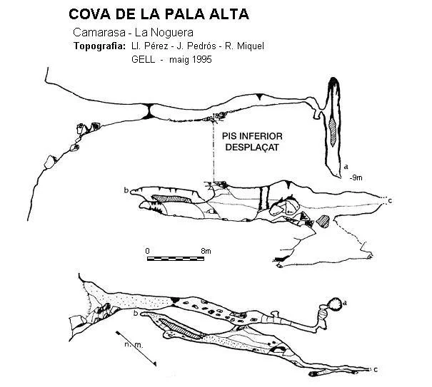 Topografia de PALA ALTA, COVA DE LA