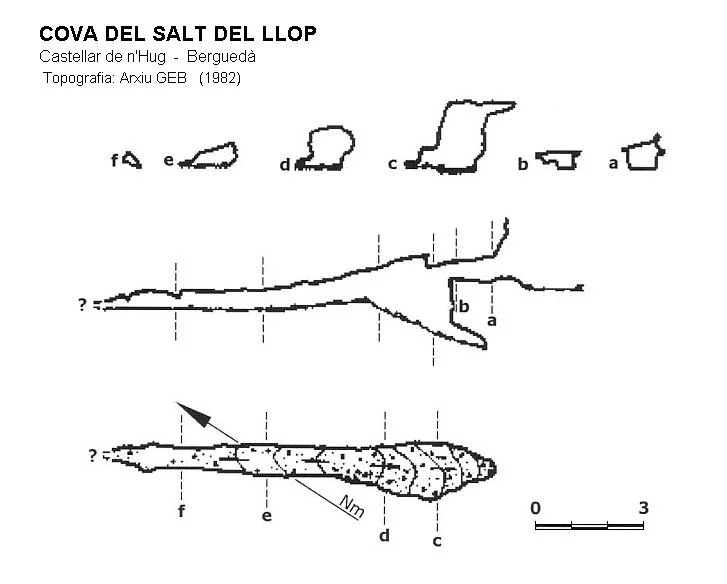 Survey of SALT DEL LLOP, COVA DEL