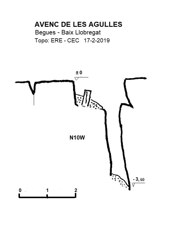 Topografia de AGULLES, AVENC DE LES