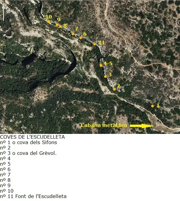 Survey of ESCUDELLETA, COVA Nº10 DE L'