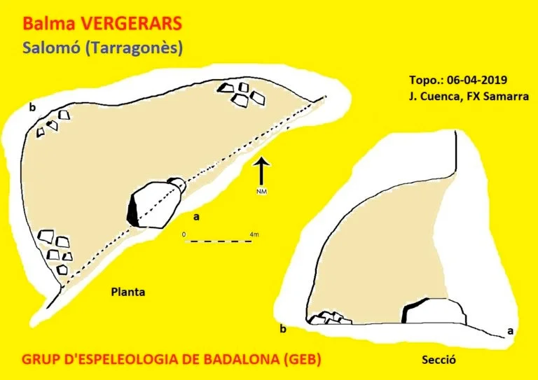 Topografia de VERGERARS, BALMA DE