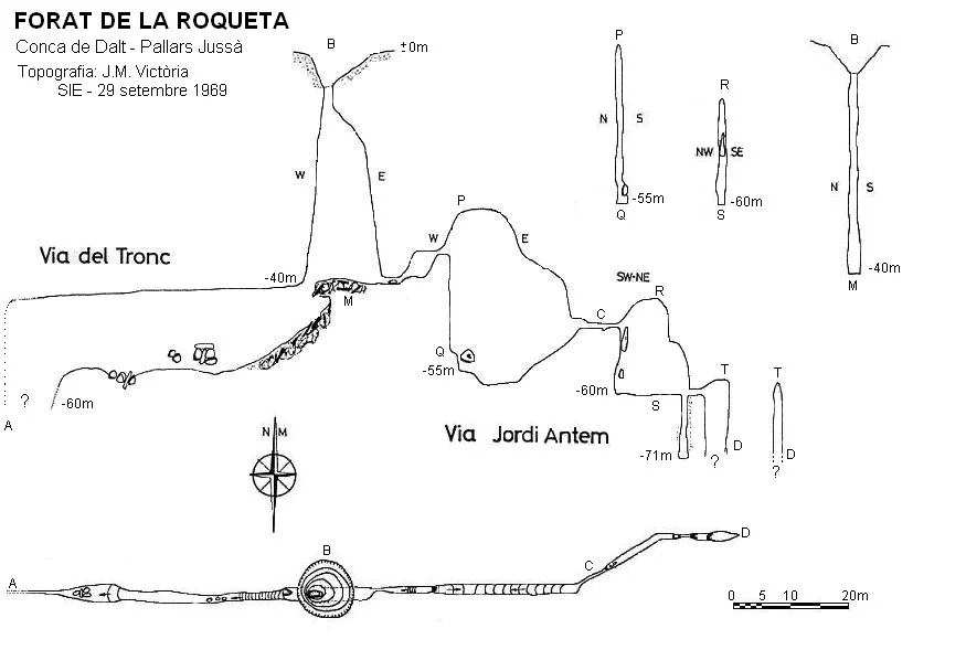 Topografía de ROQUETA, FORAT DE LA