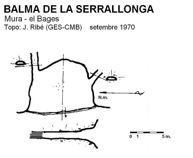 Topographie de SERRALLONGA, BALMA DE LA