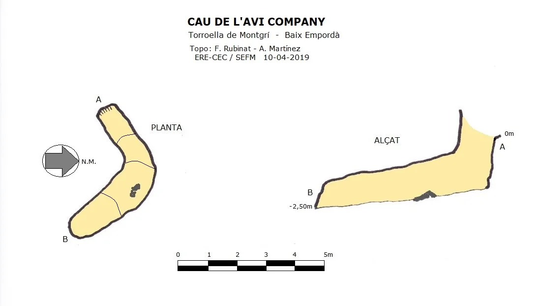 Topographie de AVI COMPANY, CAU DE L'