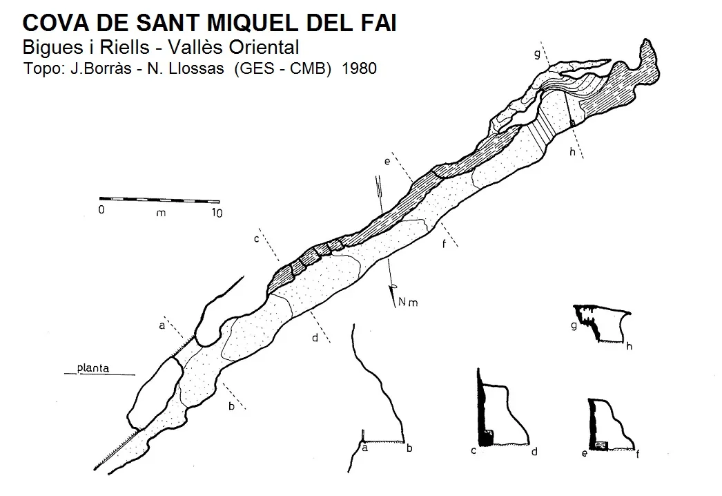 Survey of SANT MIQUEL DEL FAI, COVA DE