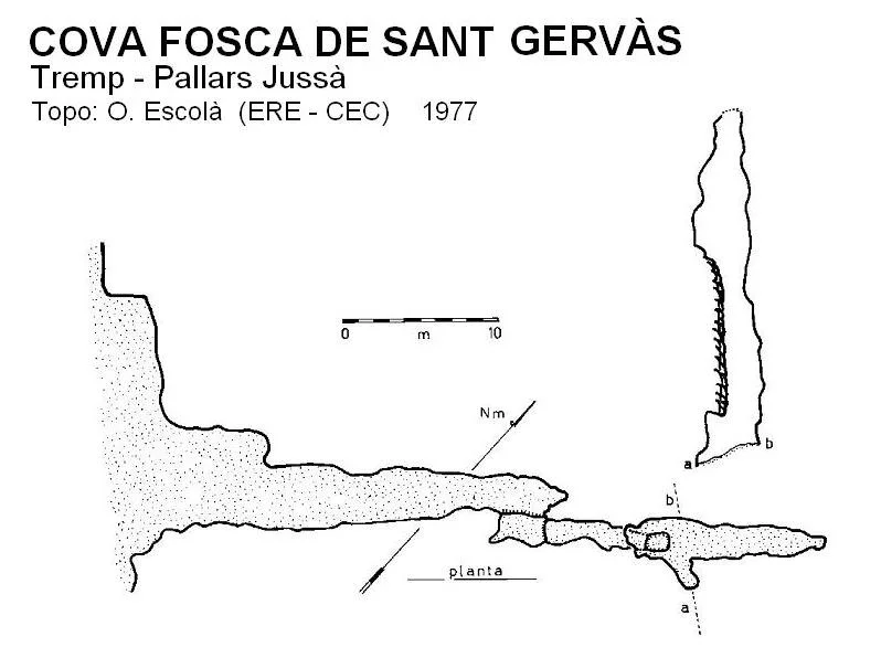 Survey of FOSCA DE SANT GERVÀS, COVA