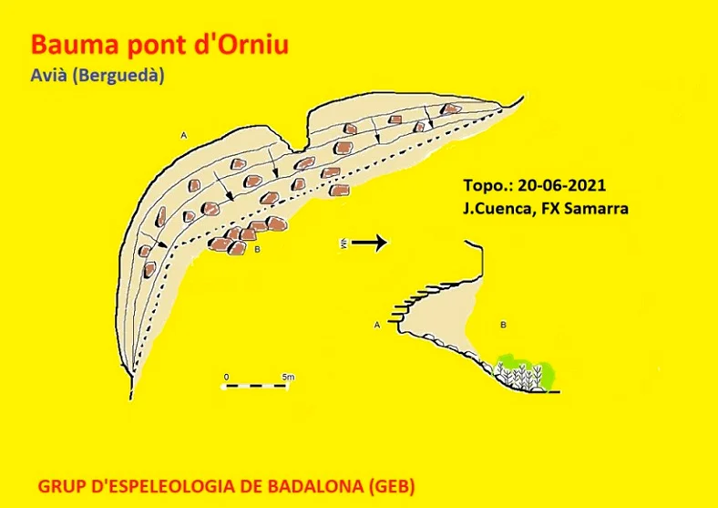 Survey of PONT D'ORNIU, BALMA DEL