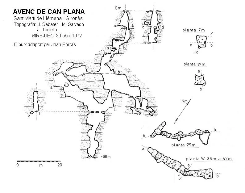 Topographie de CAN PLANA, AVENC DE