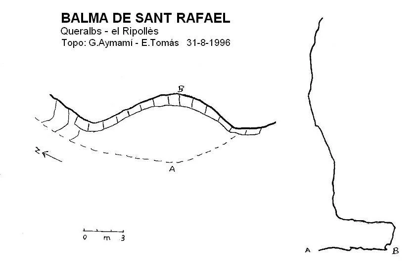 Topografía de SANT RAFAEL, BALMA DE