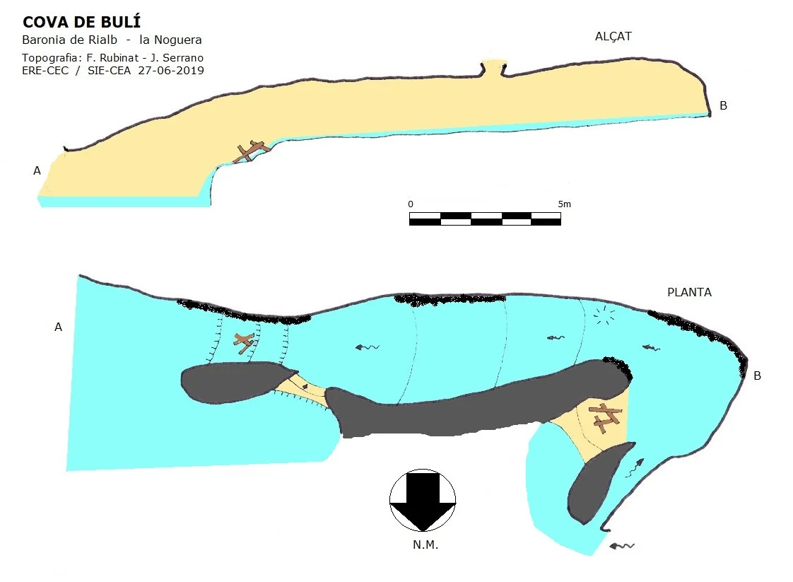 Survey of BULÍ, COVA DE