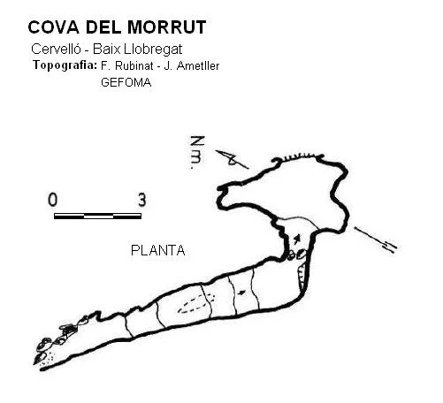 Topographie de MORRUT,  COVA DEL