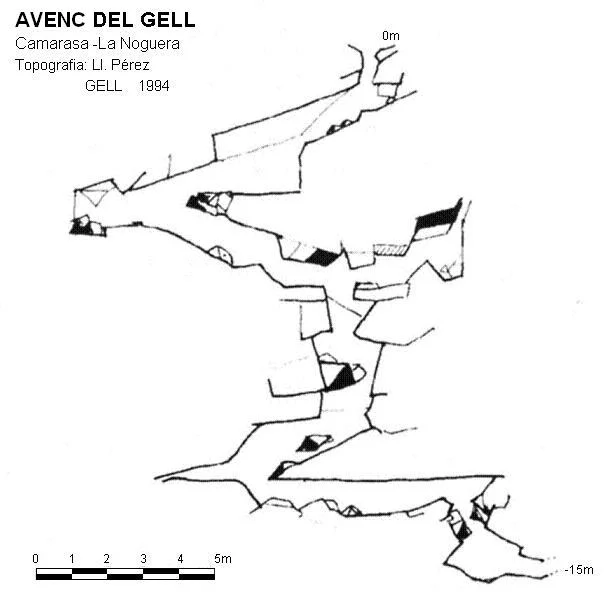 Topografía de GELL, AVENC DEL