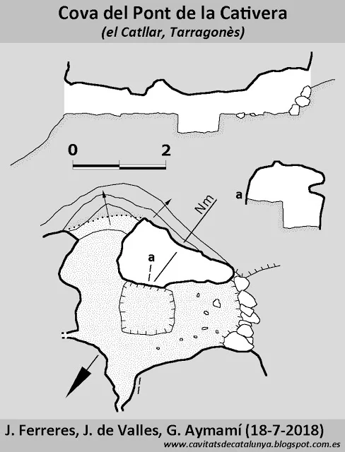 Survey of PONT DE LA CATIVERA, COVA DEL