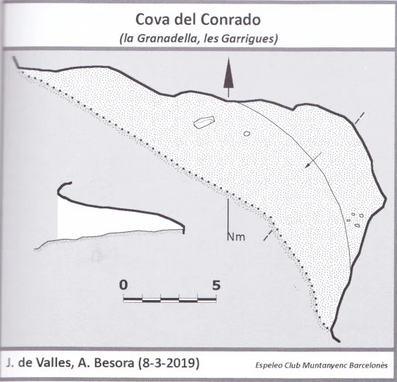 Topographie de CONRADO, COVA DEL