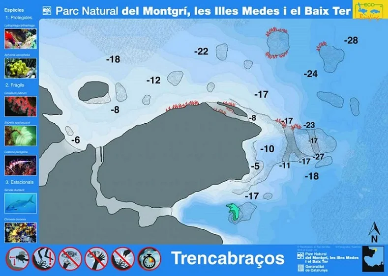 Topografia de TRENCABRAÇOS, COVA DE