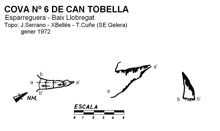 Survey of CAN TOBELLA, COVA Nº6 DE