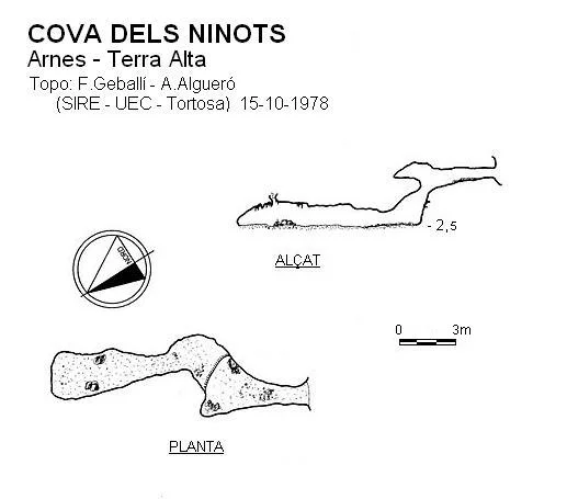 Topografia de NINOTS, COVA DELS