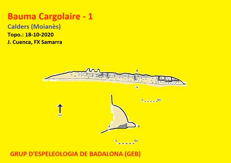 Survey of CARGOLAIRE, BAUMES DEL
