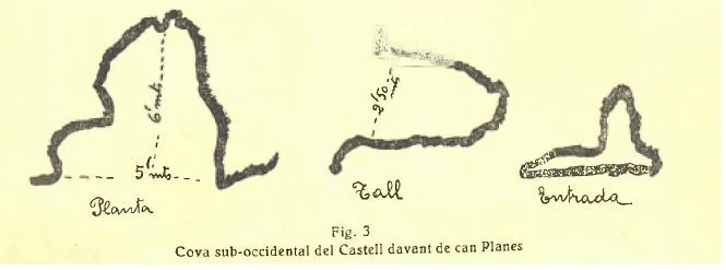 Topographie de CASTELL DE ROCABRUNA, TUTA Nº4 DEL