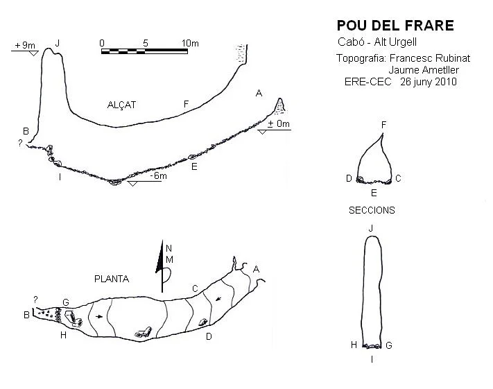Topographie de FRARE, POU DEL