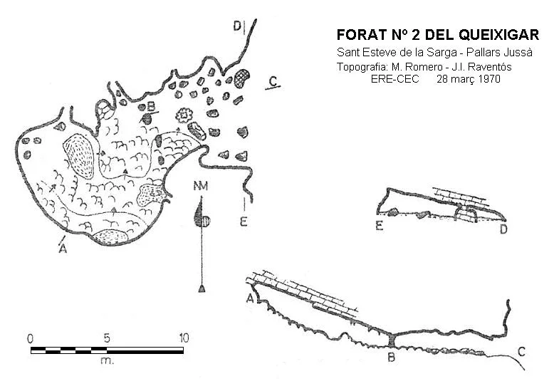 Topografia de QUEIXIGAR, FORAT Nº2 DEL