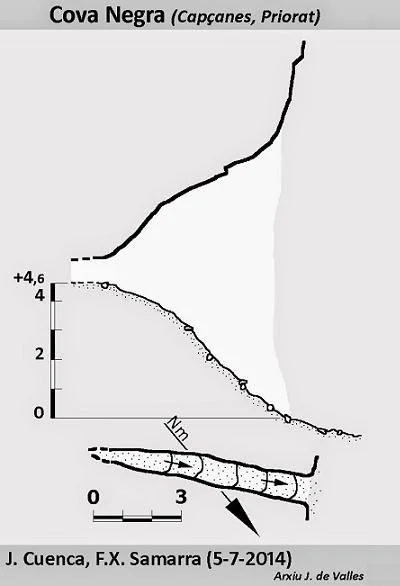 Topografía de NEGRA, COVA
