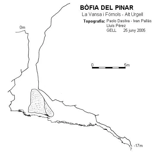 Topographie de PINAR, BÒFIA DEL