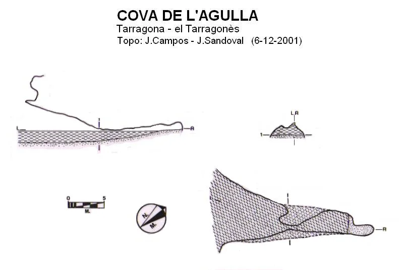 Topografia de AGULLA, COVA DE L'