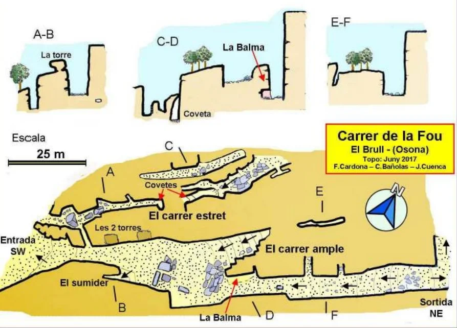 Survey of CARRER DE LA FOU, EL